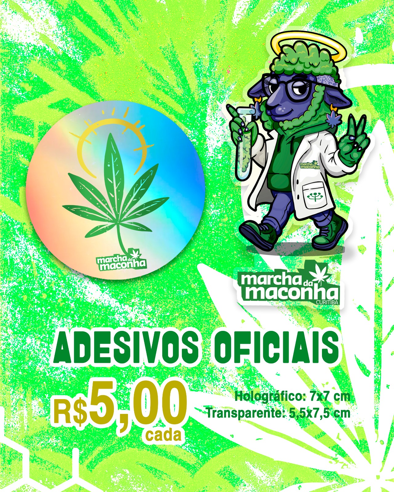 Adesivos Oficiais da Marcha